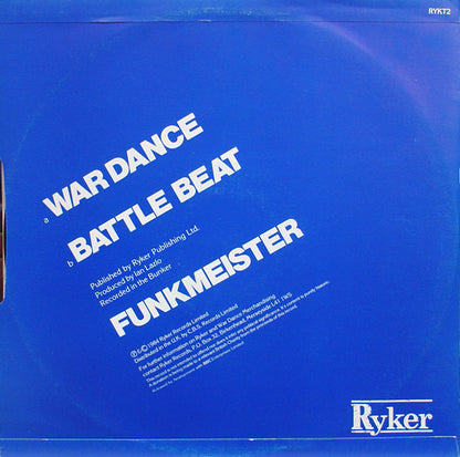 Funkmeister : War Dance (Invasion Mix) (12")