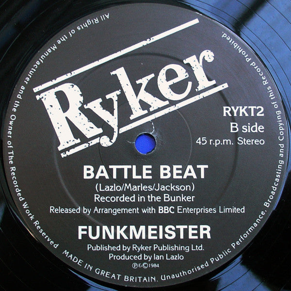 Funkmeister : War Dance (Invasion Mix) (12")