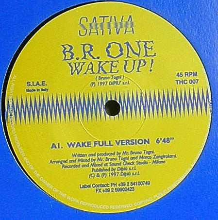 B.R. One : Wake Up! (12")