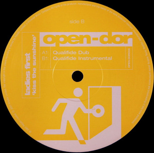 Ladies First : Kiss The Sunshine (Qualifide Remixes) (12")