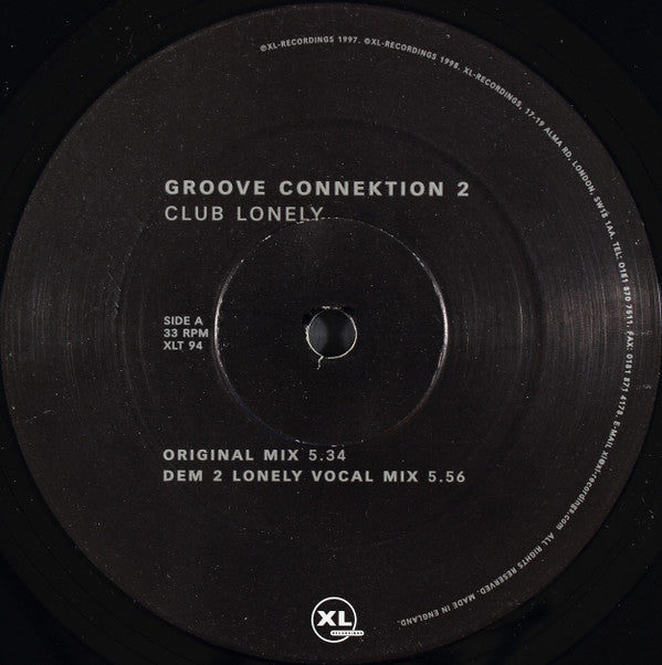 Groove Connektion 2* : Club Lonely (12")