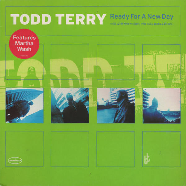 Todd Terry : Ready For A New Day (12", Single)
