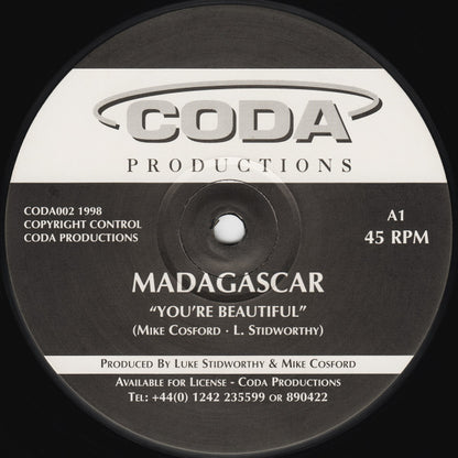Madagascar : You're Beautiful (12")