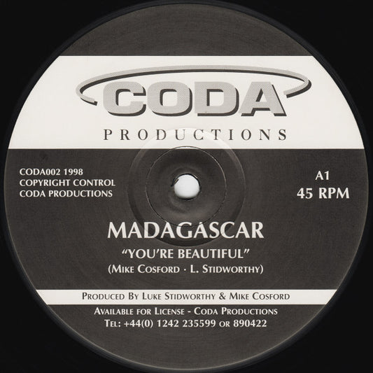 Madagascar : You're Beautiful (12")