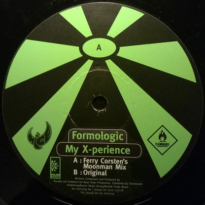 Formologic : My X-perience (12")