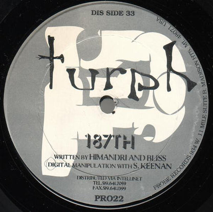 Turph : 187th (12")