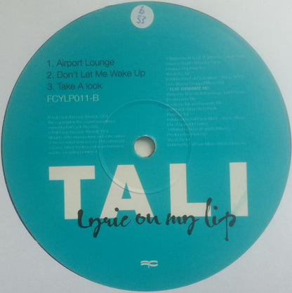 Tali : Lyric On My Lip (2x12", Album, Ltd)