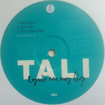 Tali : Lyric On My Lip (2x12", Album, Ltd)