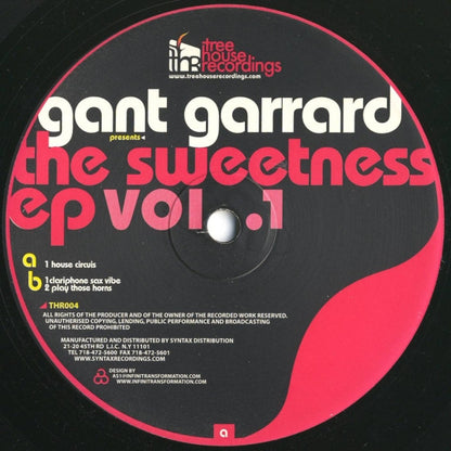 Gant Garrard : The Sweetness EP Vol. 1 (12", EP)
