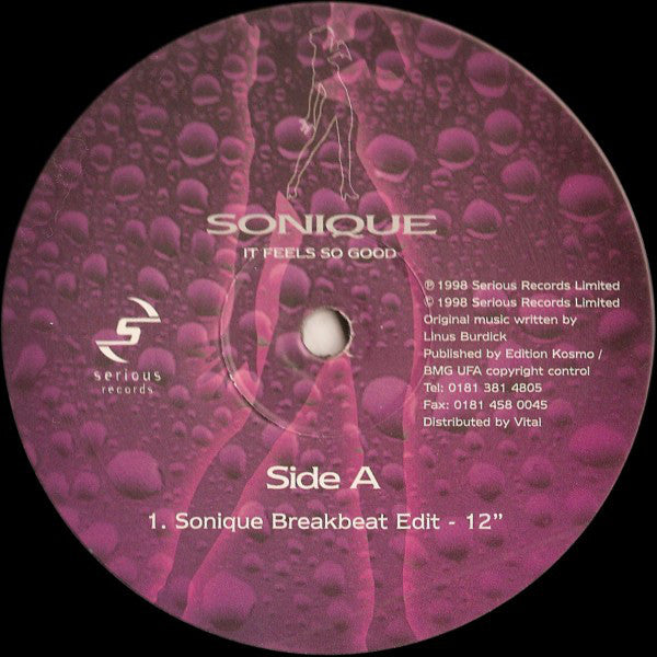 Sonique : It Feels So Good (12", Single)