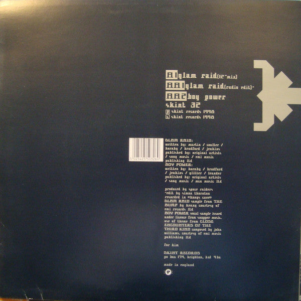 Space Raiders : Glam Raid (12", Single)