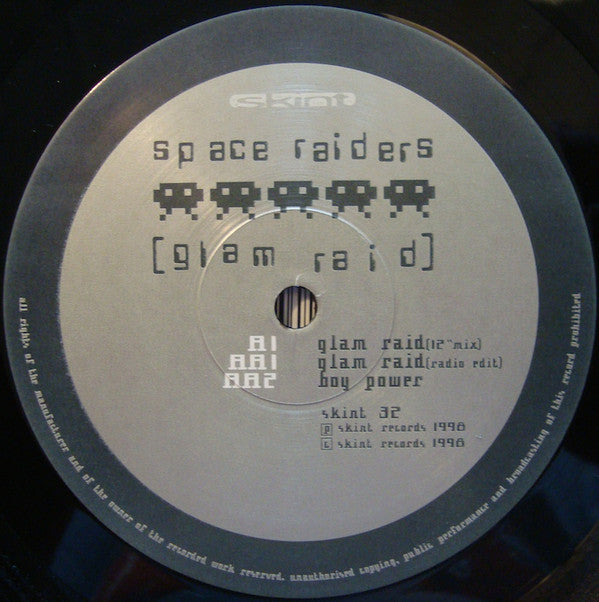 Space Raiders : Glam Raid (12", Single)