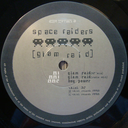Space Raiders : Glam Raid (12", Single)