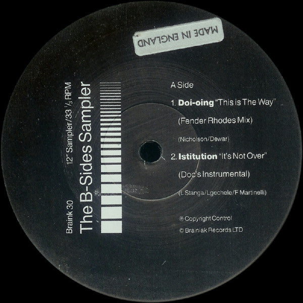 Various : The B-Sides Sampler (12", Smplr)