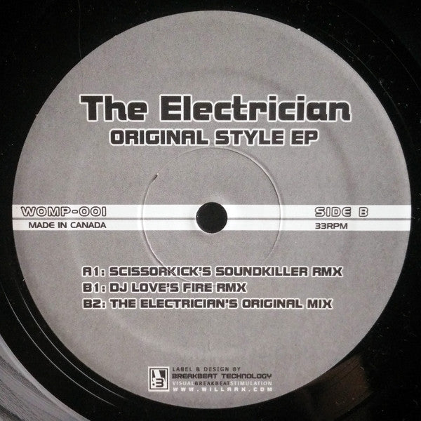The Electrician (2) : Original Style EP (12")