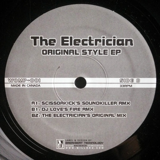The Electrician (2) : Original Style EP (12")