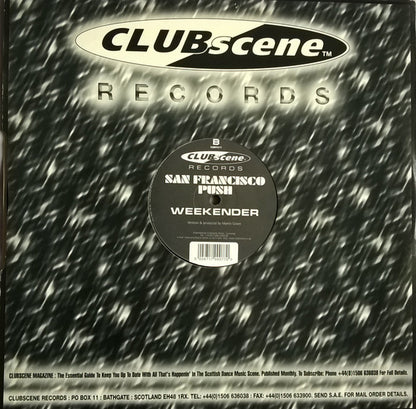 San Francisco Push : Joyriders / Weekender (12")