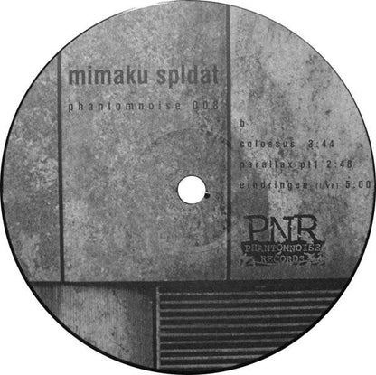 Mimaku Spldat : Whatever I Want (12", EP)