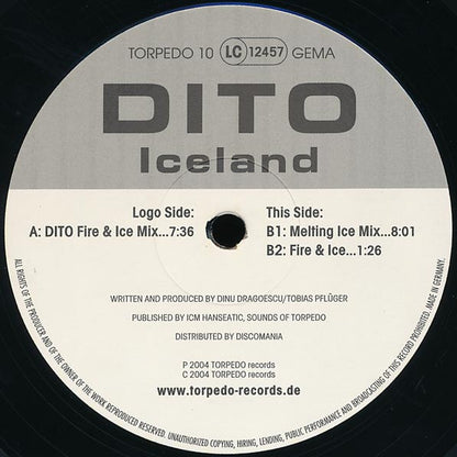 Dito : Iceland (12", Single)
