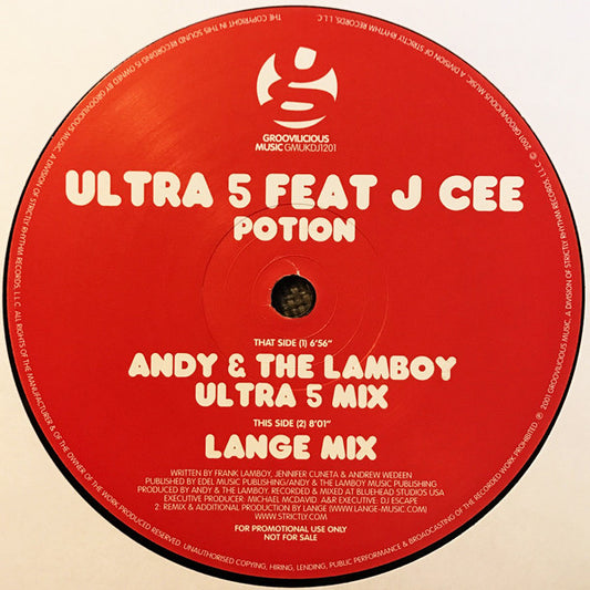 Ultra 5 : Potion (12", Promo)