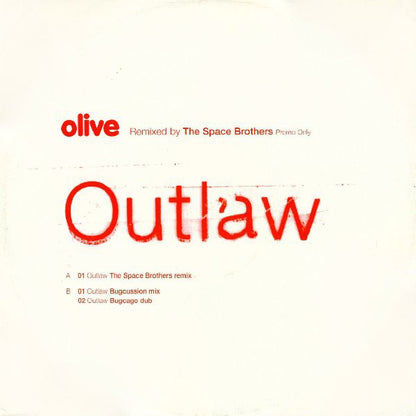 Olive : Outlaw (12", Promo)