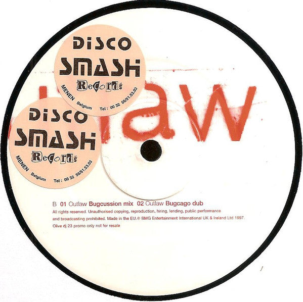 Olive : Outlaw (12", Promo)