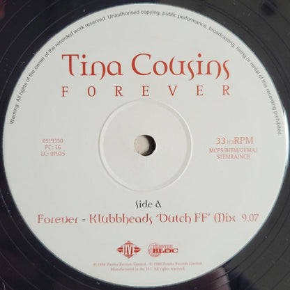 Tina Cousins : Forever (12")