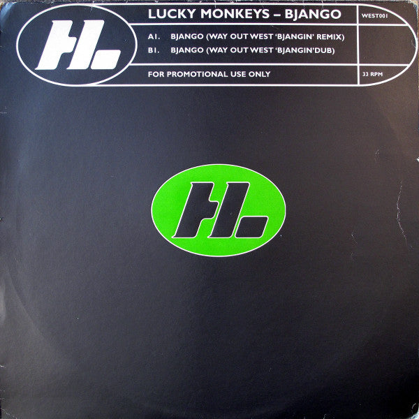 Lucky Monkeys : Bjango (12", Single, Promo)