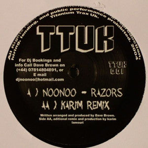 NooNoo : Razors (12")