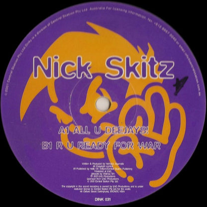 Nick Skitz : All U Deejays (12")