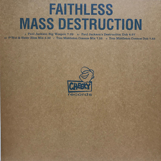 Faithless : Mass Destruction (2x12", Promo)
