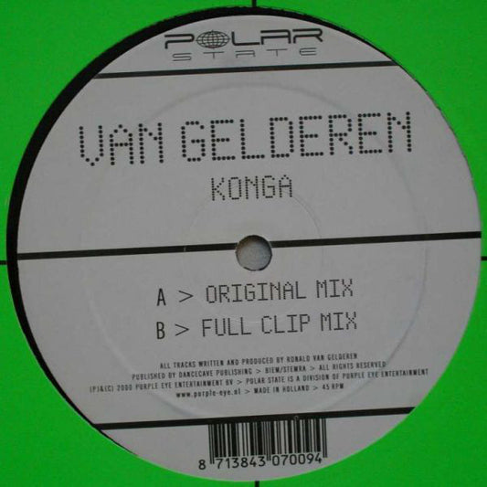 Ronald van Gelderen : Konga (12")