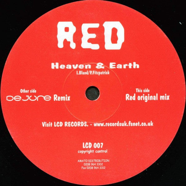 Red (12) : Heaven & Earth (12")