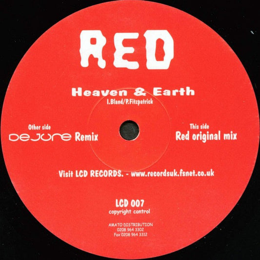 Red (12) : Heaven & Earth (12")