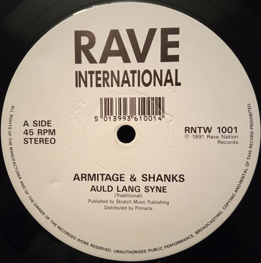 Armitage & Shanks : Auld Lang Syne (12")