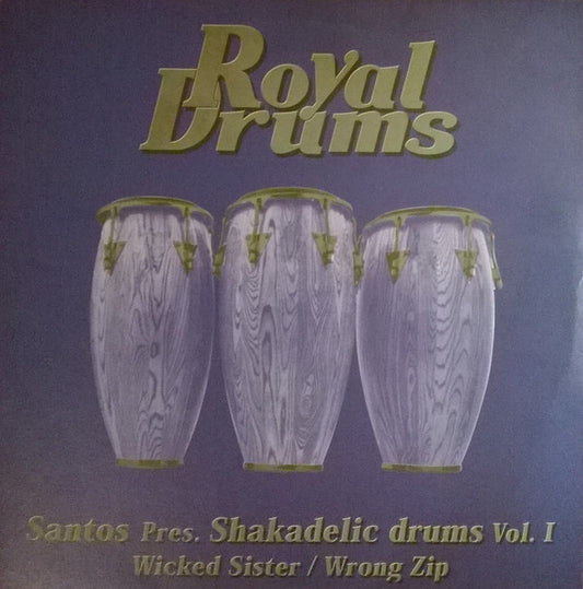 Santos : Shakadelic Drums Vol. 1 (12")
