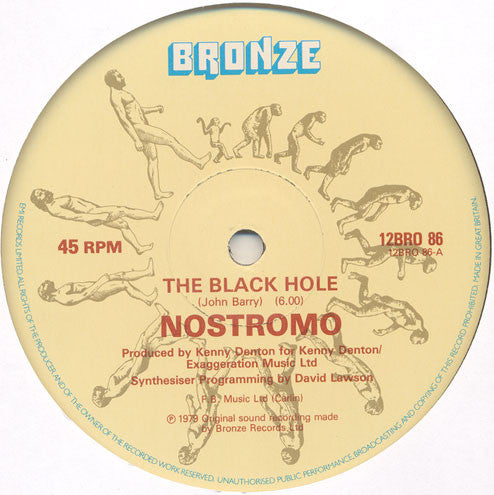 Nostromo : The Black Hole (12")