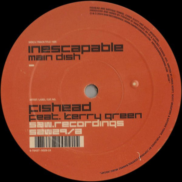 Fishead Feat. Kerry Green : Inescapable (12")