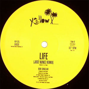 Bob Sinclar : My Only Love / Life (12")