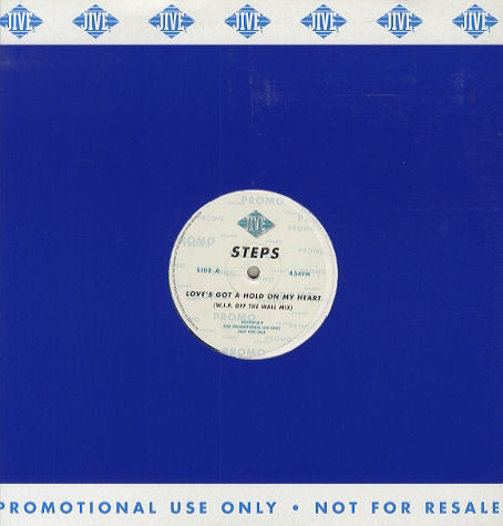 Steps : Love's Got A Hold On My Heart (12", Maxi, Promo)