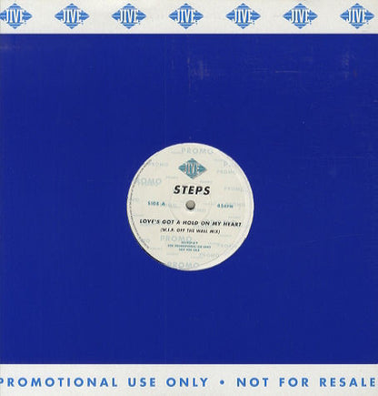Steps : Love's Got A Hold On My Heart (12", Maxi, Promo)