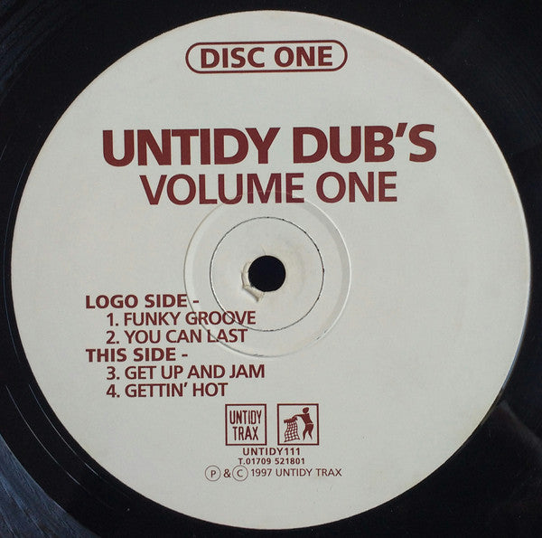 Paul Janes / Amadeus Mozart : Untidy Dub's Volume One (12")