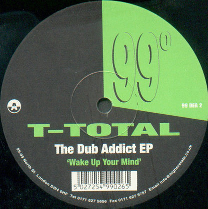 T-Total : The Dub Addict EP (12", EP)
