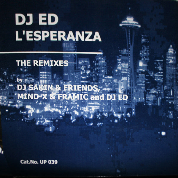 DJ Ed : L'Esperanza - The Remixes (12")