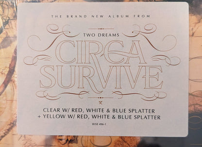 Circa Survive : Two Dreams (LP, Album, Comp, A/B + LP, Album, Comp, C/D)