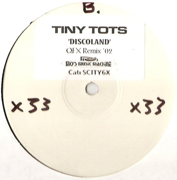 Tiny Tot : Discoland (Remixes) (12", Single, Promo, W/Lbl, Sti)