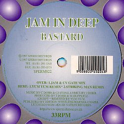 J.A.M. In Deep : Bastard (12")
