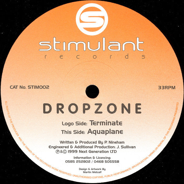 Dropzone : Terminate (12")