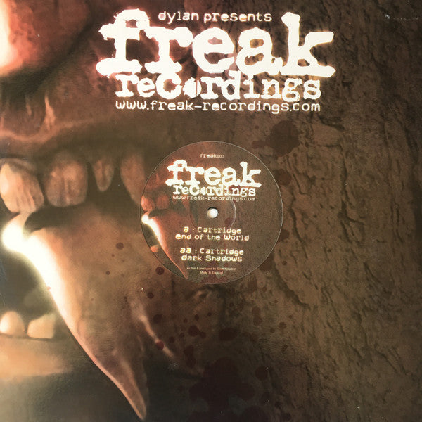 Cartridge : End Of The World / Dark Shadows (12")