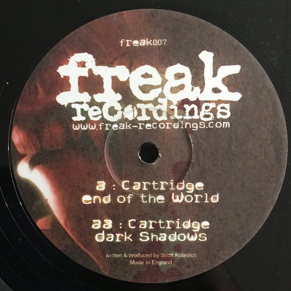 Cartridge : End Of The World / Dark Shadows (12")